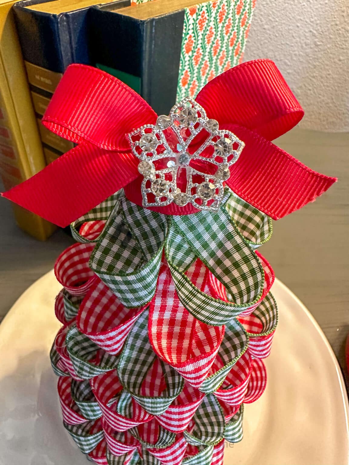 How to Make A Ribbon Christmas Tree Southern Crush at Home