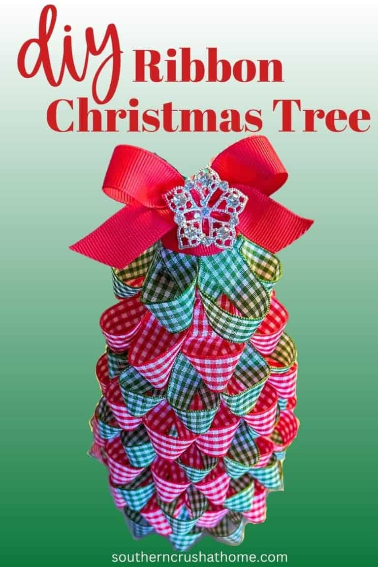 How to Make A Ribbon Christmas Tree