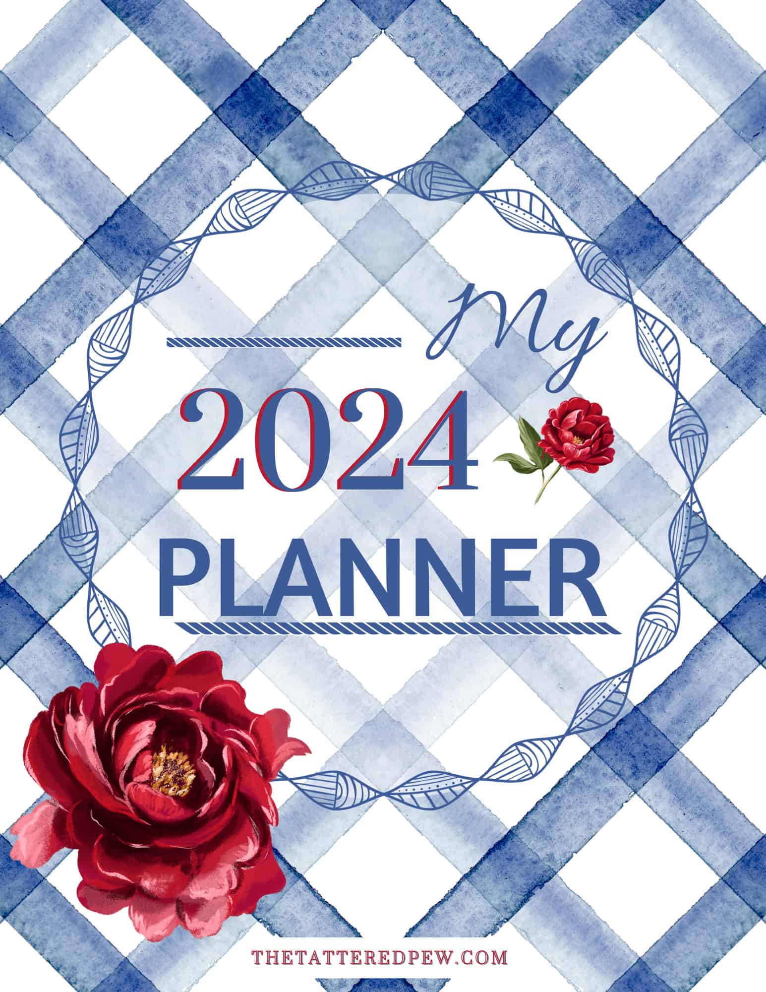 2024PrintablePlannerTheTatteredPew