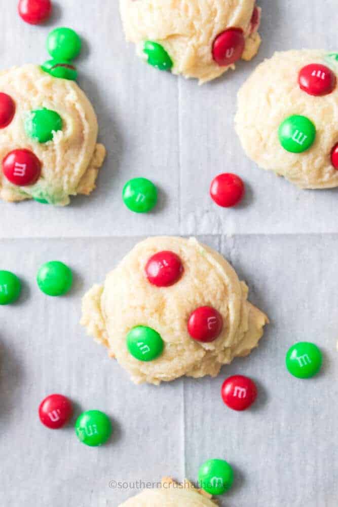 final M&M Christmas Cookies