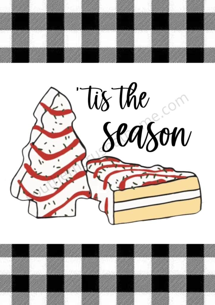 Little Debbie Christmas Tree Printable