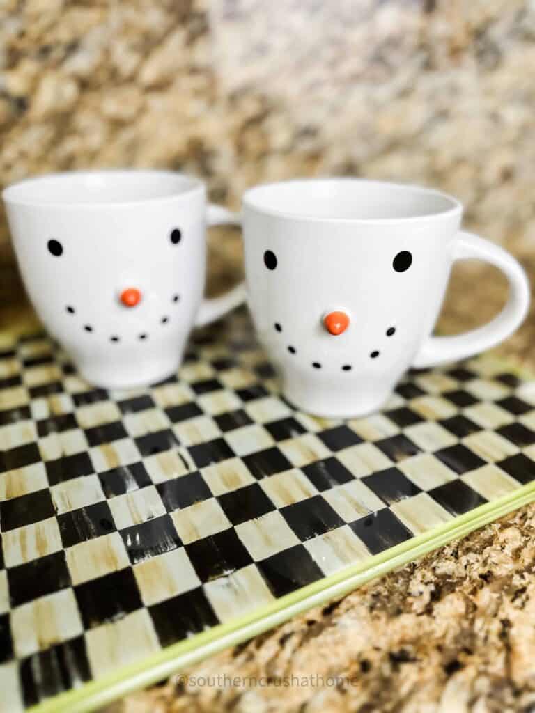 cute snowman mugs