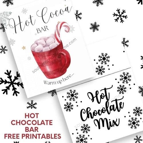 Hot Chocolate Bar + Mix Mock Up