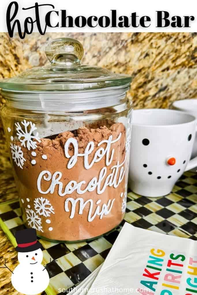Simple Hot Chocolate Bar + The Best Hot Chocolate Mix