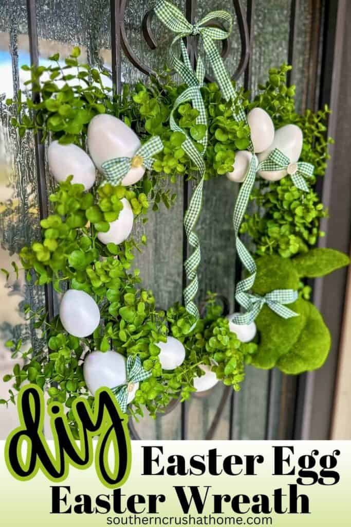 Easy Plastic Easter Eggs Easter Wreath Idea