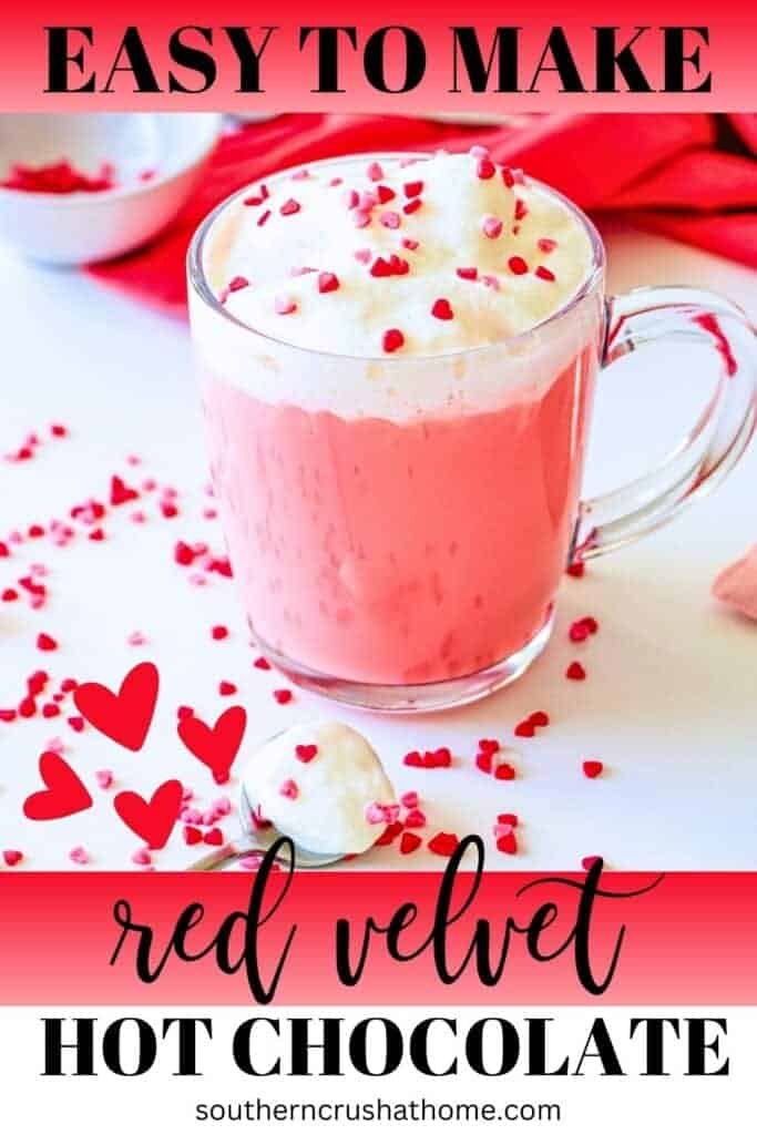 Red Velvet Hot Chocolate PIN