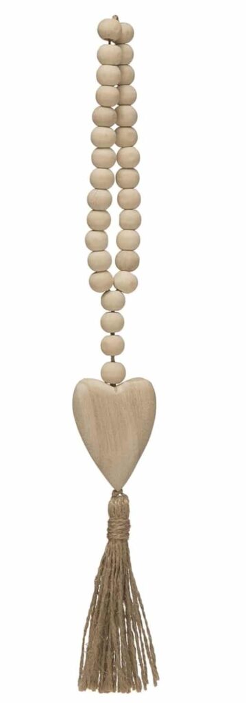 Heart Bead Garland