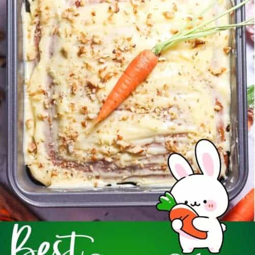 Best Carrot Cake Recipe PIN