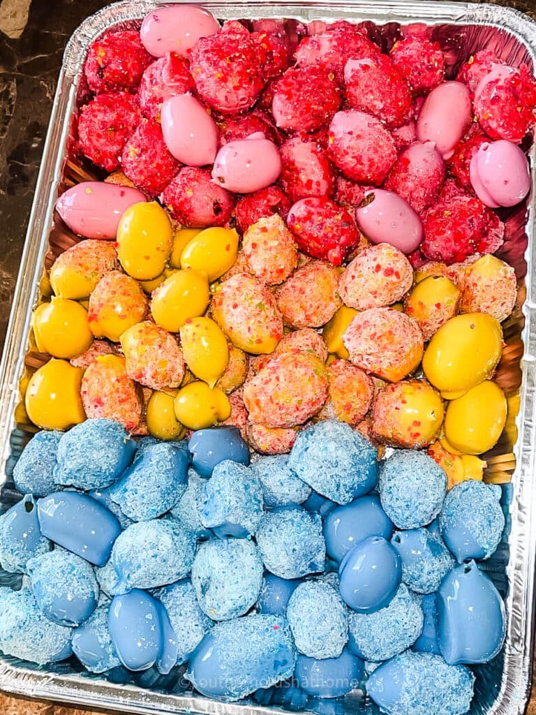 colorful Candy Grapes and Fruit