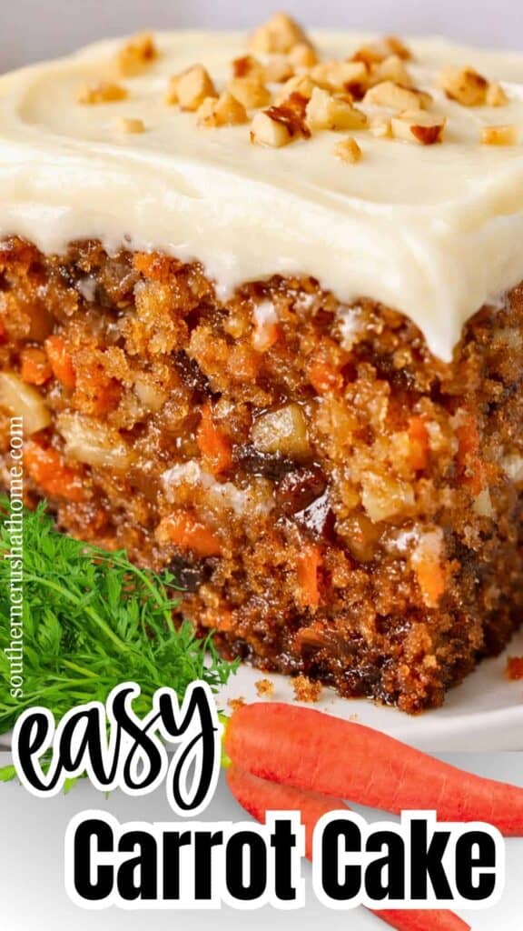 Carrot Cake Recipe PIN