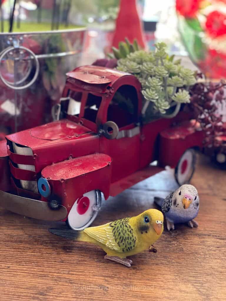 red truck