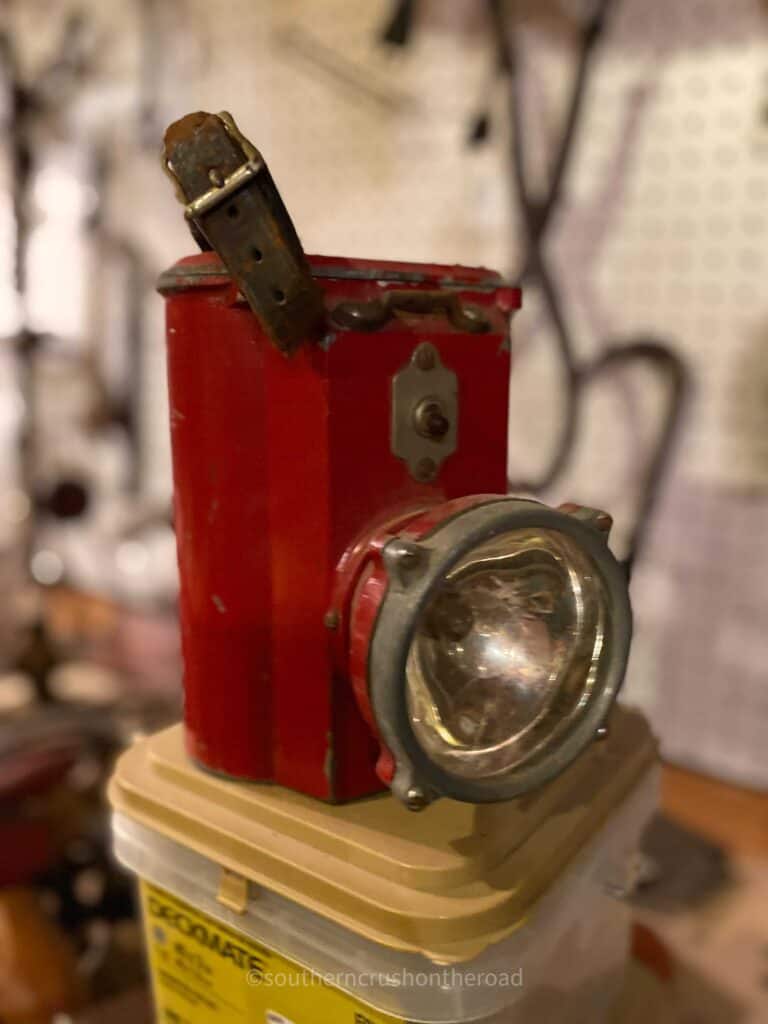 vintage flashlight