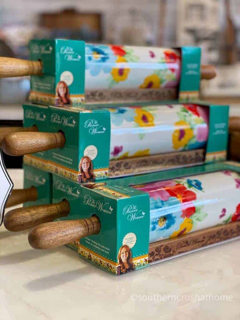 floral rolling pins