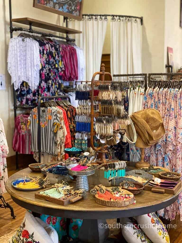 merchandise at the mercantile