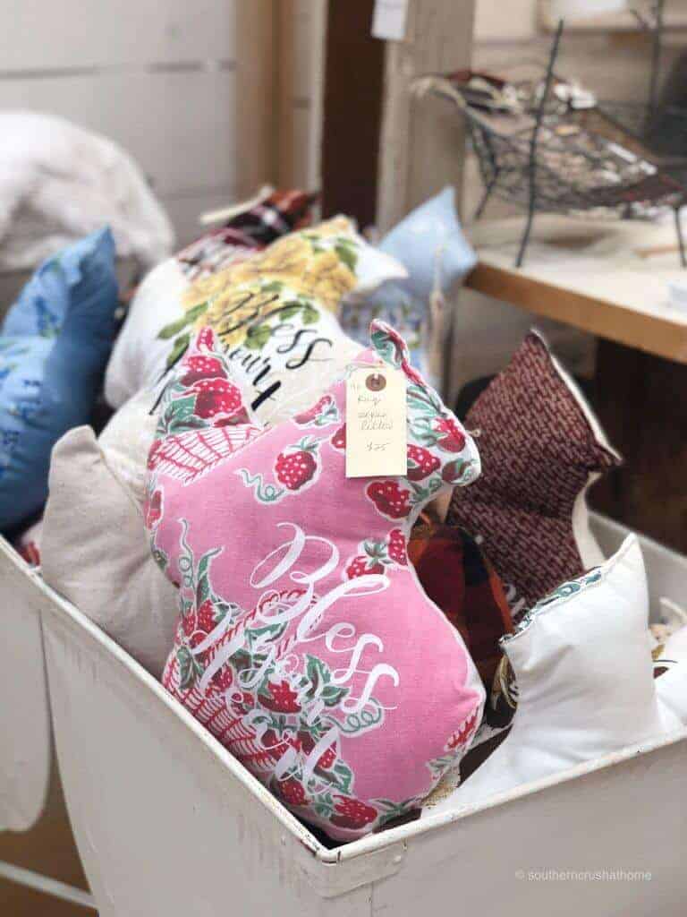 texas shaped pillows