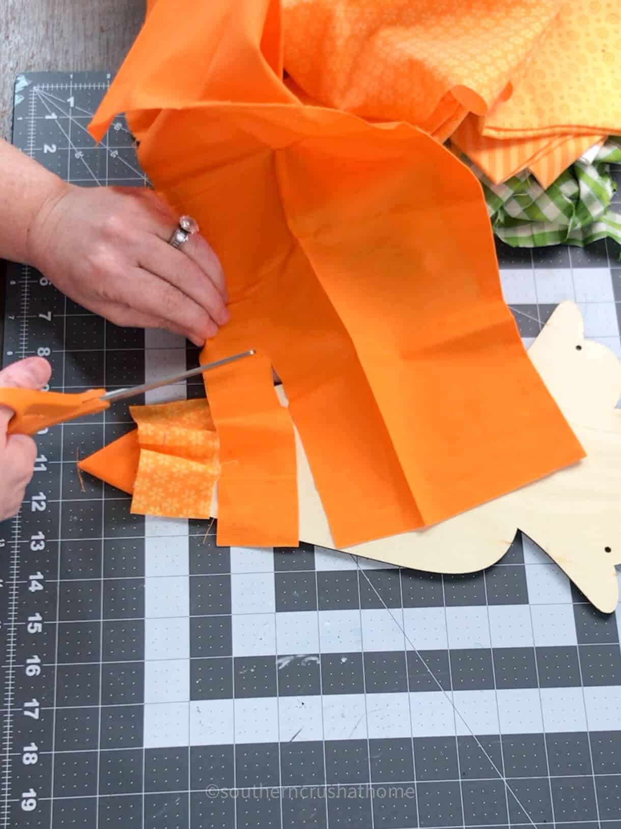 trimming fabric