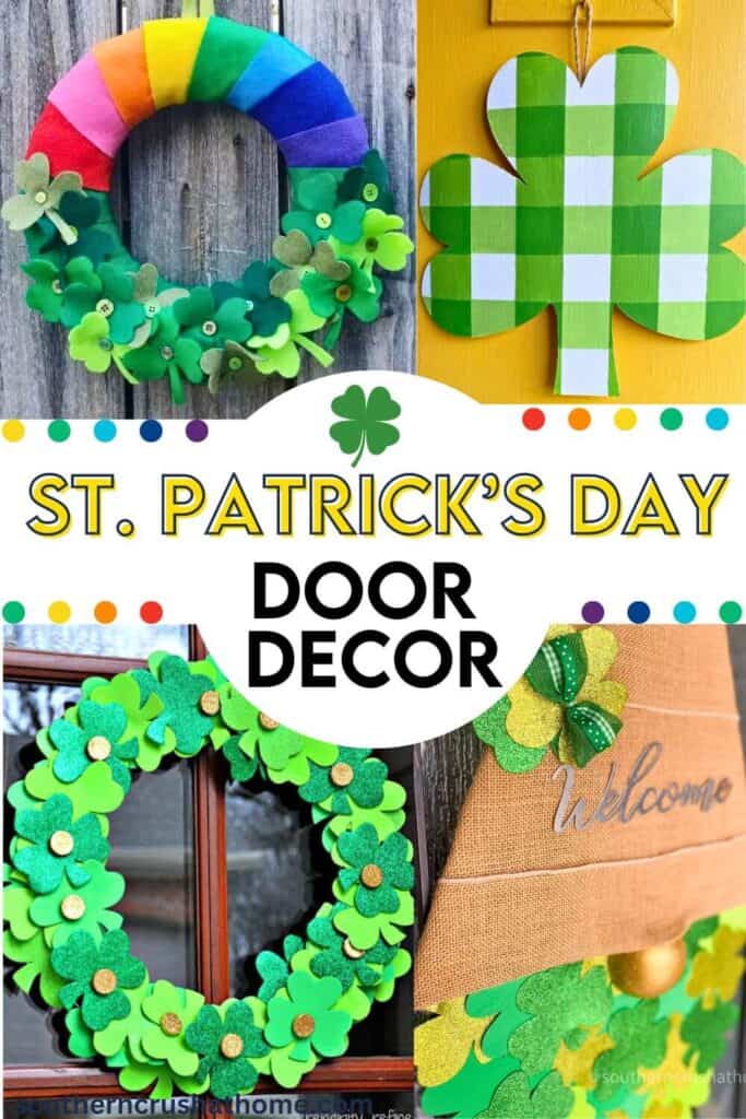 St. Patricks Day Door Decor PIN