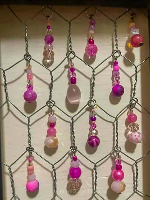 up close pink sun catcher