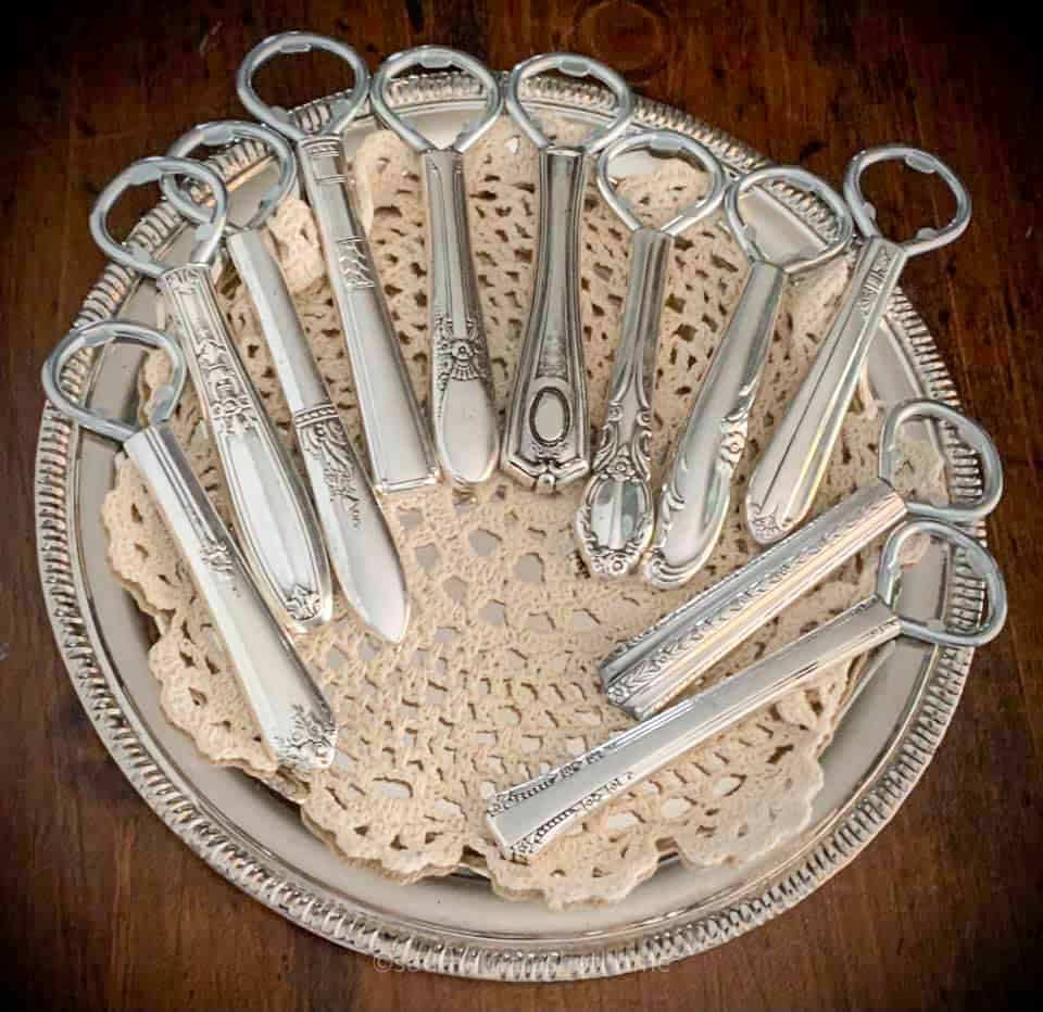 antique silverware bottle openers