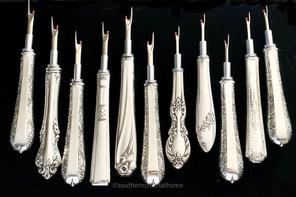 antique silverware seam rippers