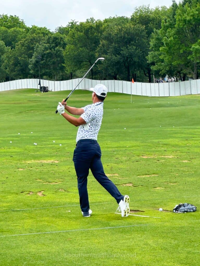 pga golf professionals playing golf