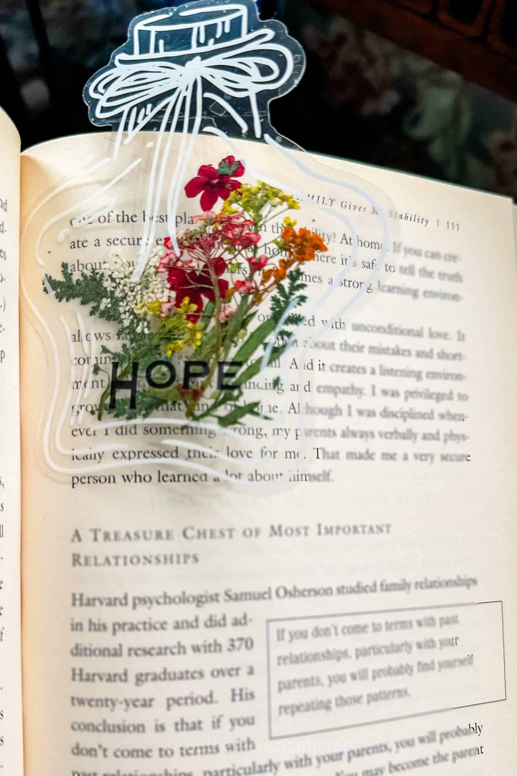 hope dried flower diy craft
