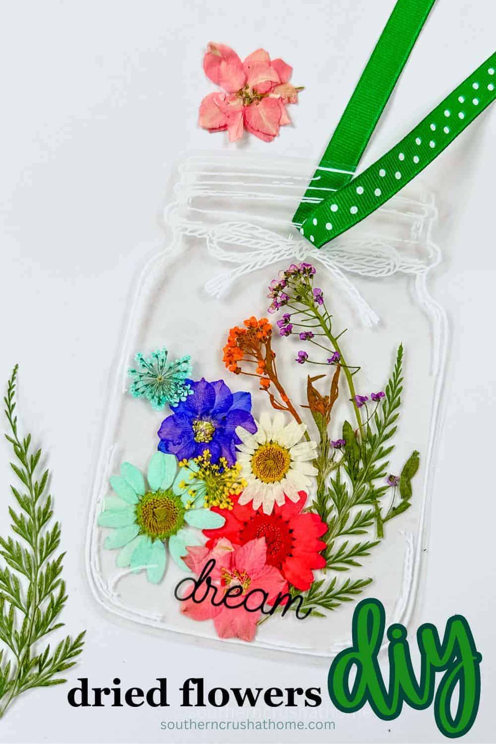 Dried Flowers DIY Craft PIN