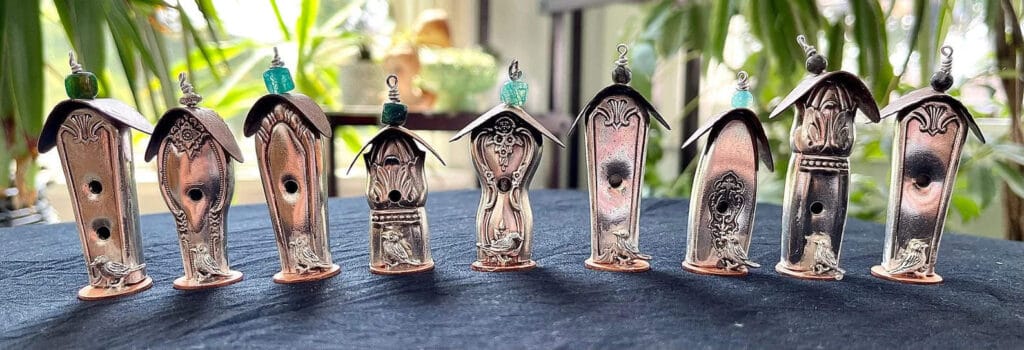 birdhouse silverware