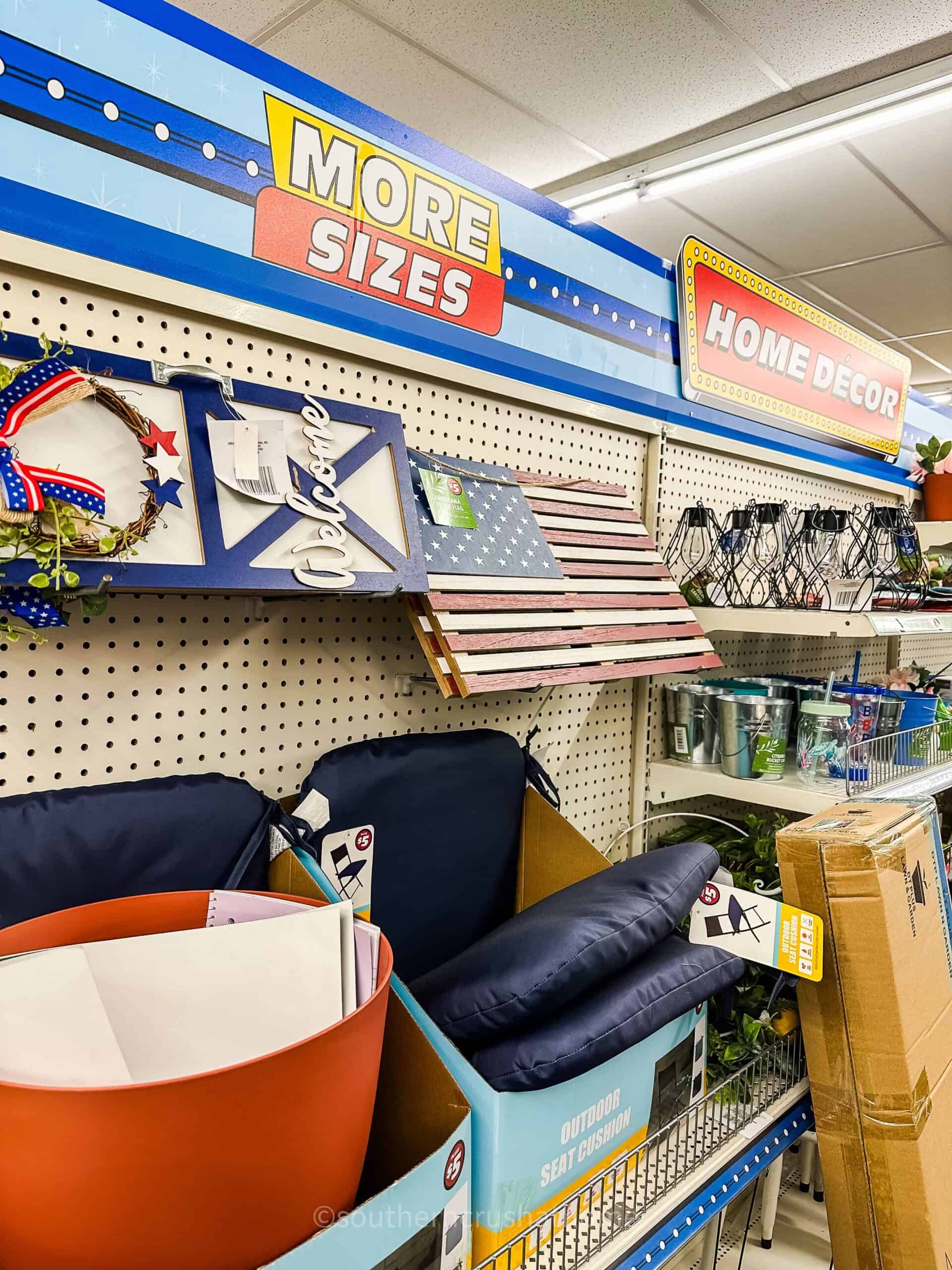 dollar tree plus aisle