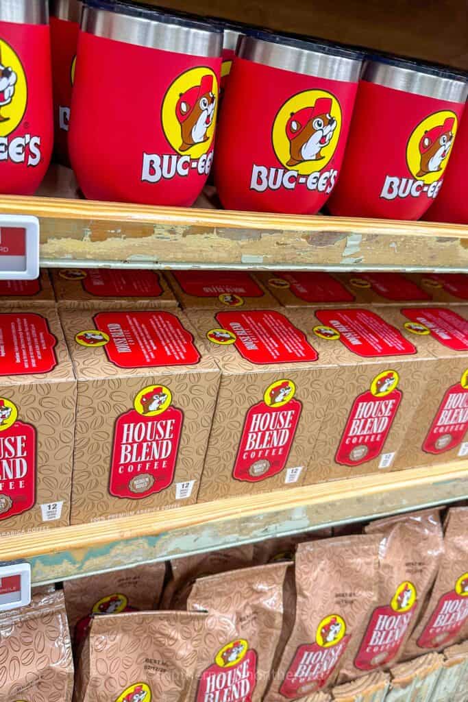 bucees coffee and mugs