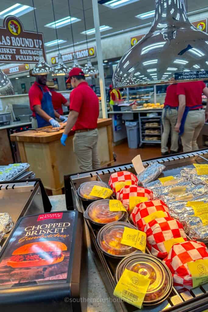 bbq at bucees