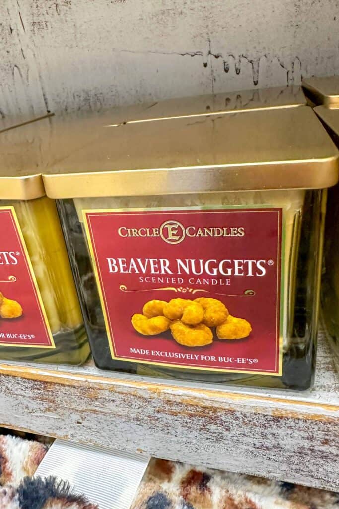 beaver nugget candle