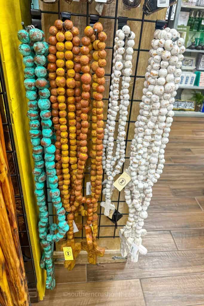 wood beads