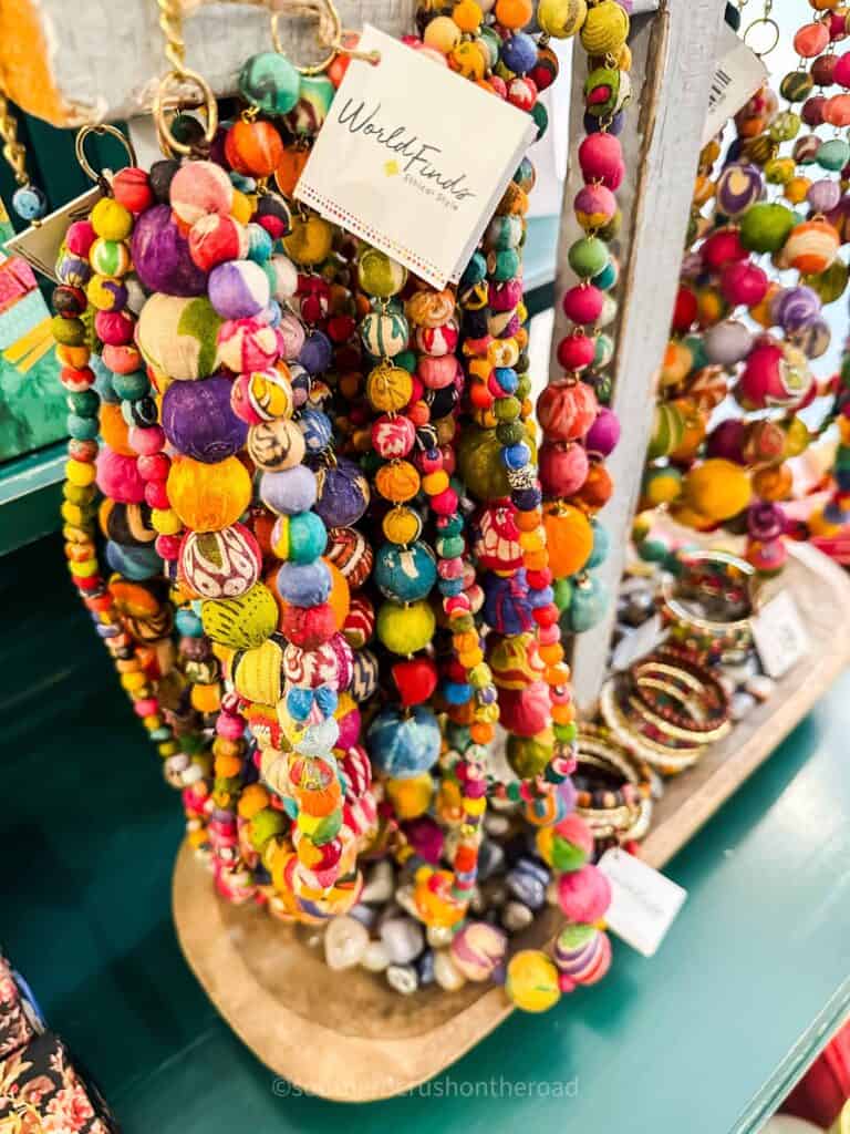 jewelry inside junk gypsy store