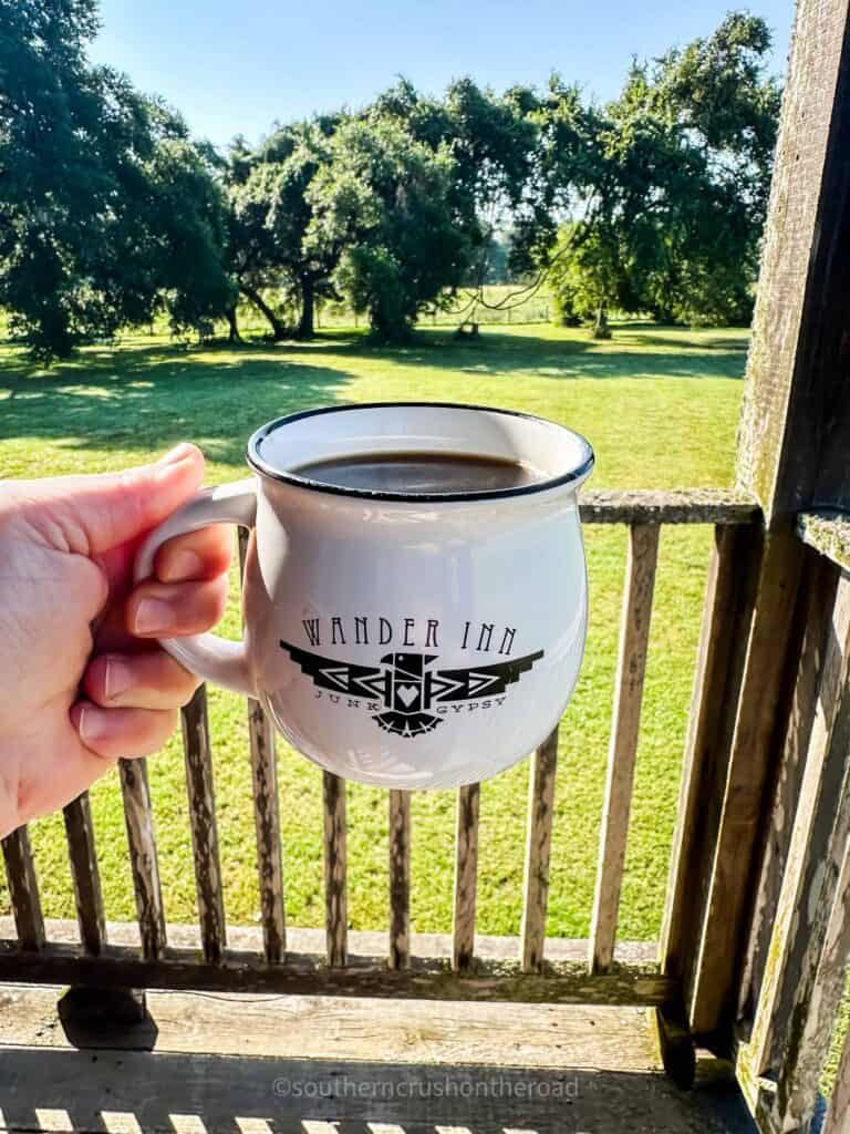 coffee in the wander inn coffee mug