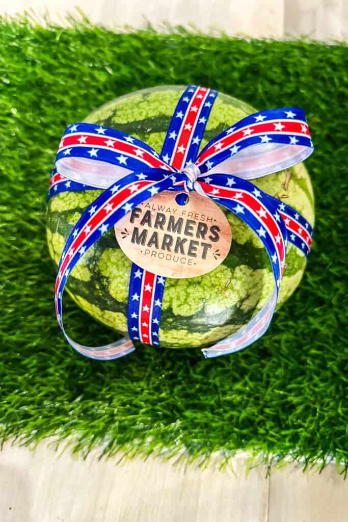 mini watermelon hostess gift idea