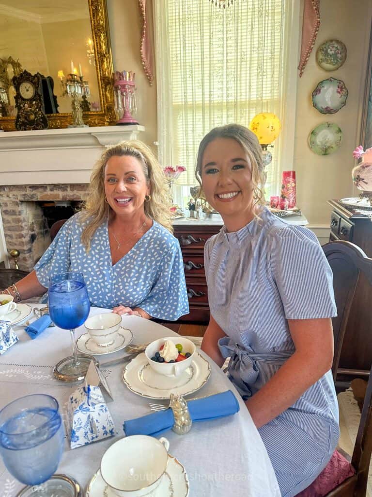 guest of honor and mother of the bride to be