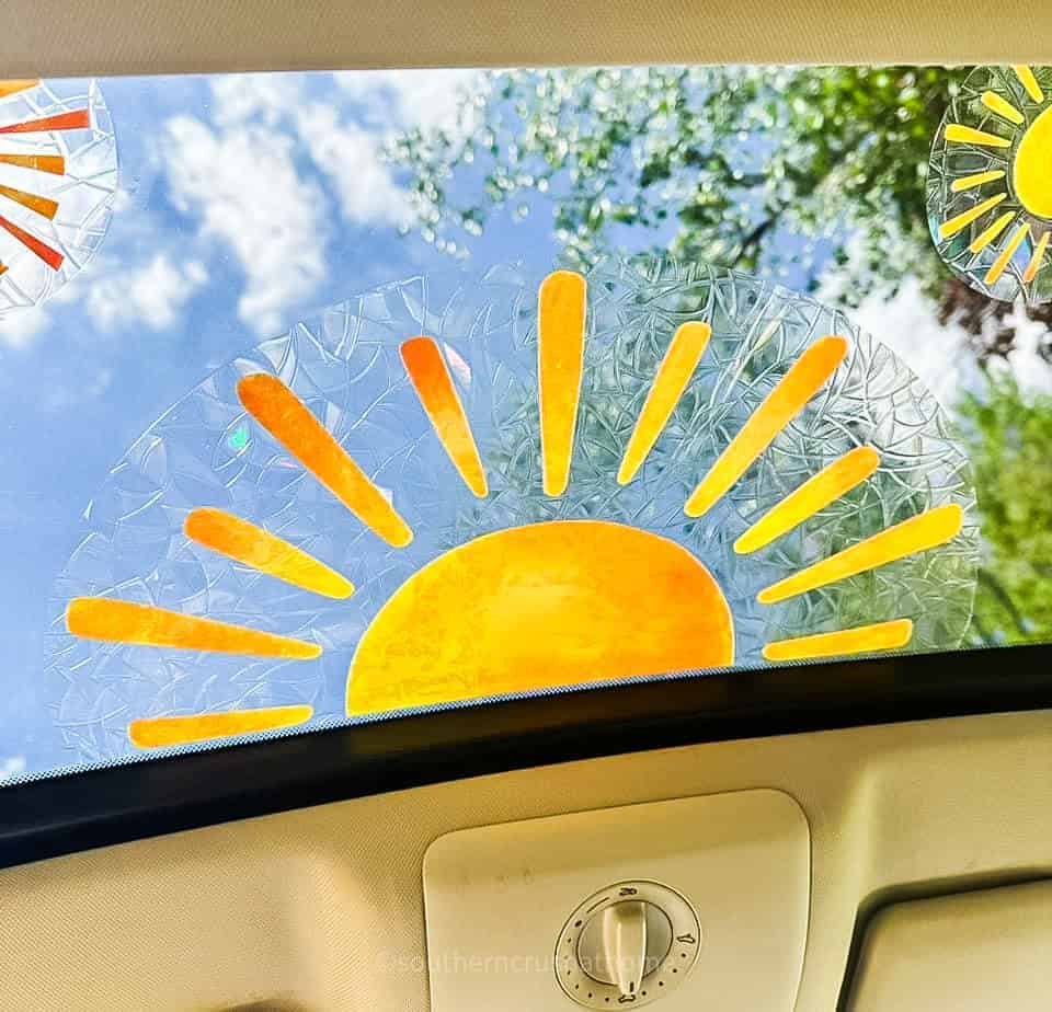 sunshine window film on sunroof