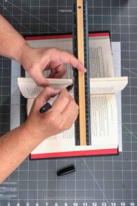 Easy Book Art: How to Make a Folded Book Page Flower Vase - Southern ...