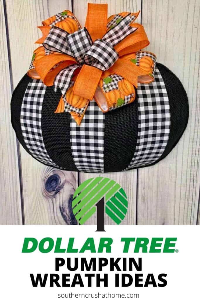 Dollar Tree Pumpkin Wreath Ideas