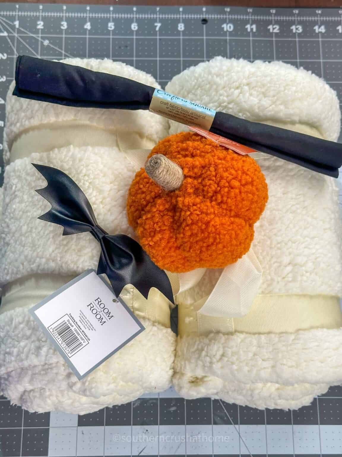 Diy pottery barn gus the ghost pillow a no sew halloween craft you ll