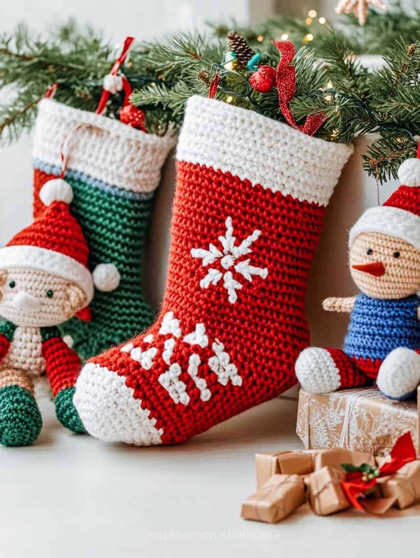 13 Personalized Christmas Stockings on a Budget - Southern Crush at Home