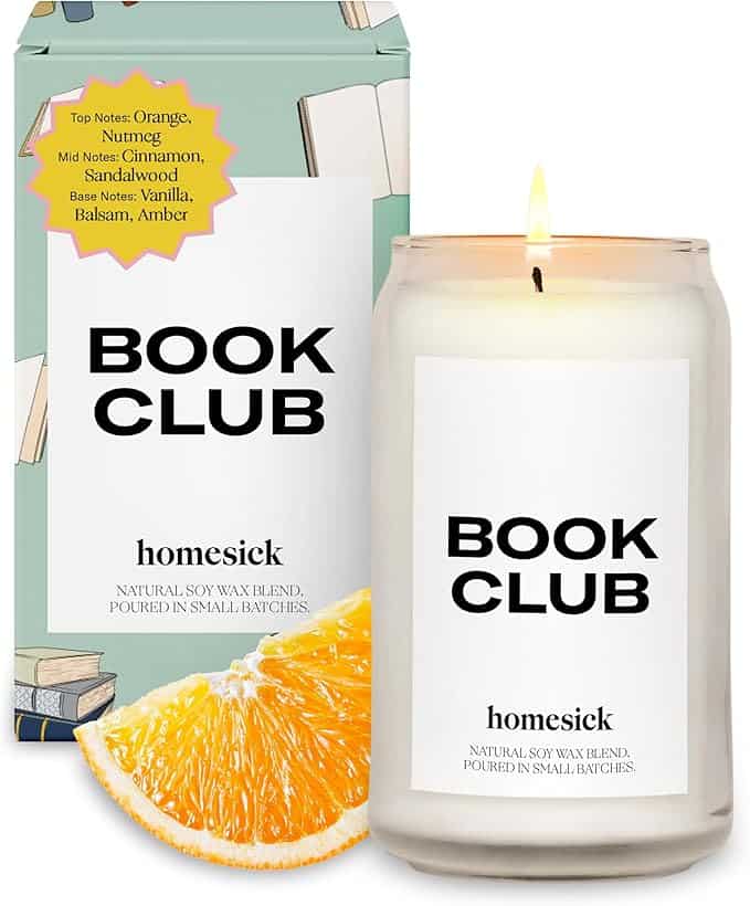 Homesick Scented Candle (Book Club)