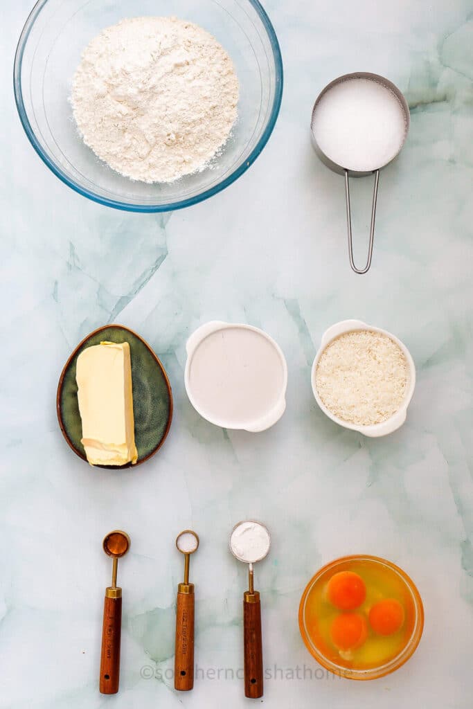 coconut cake ingredients