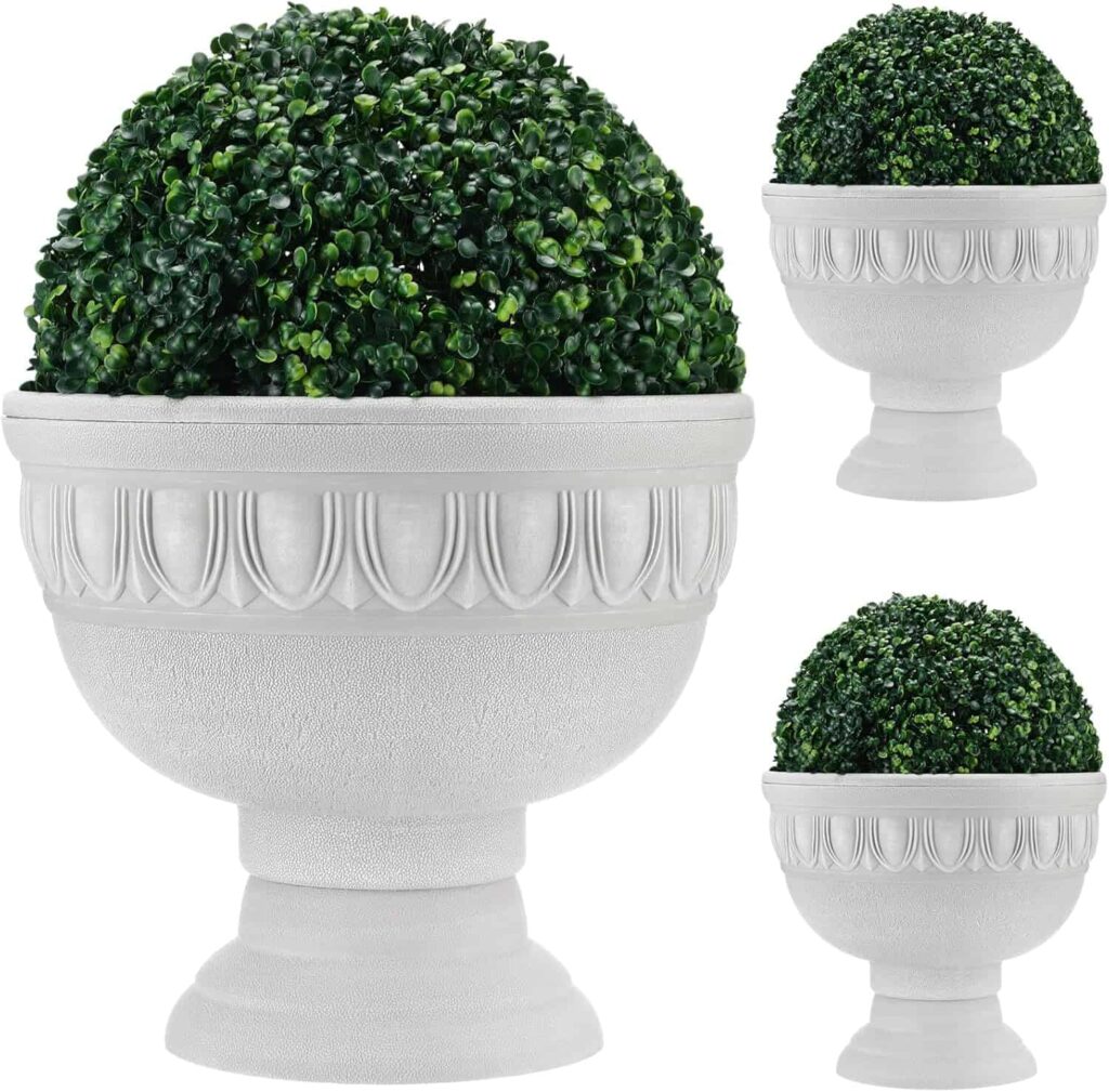 Artificial Boxwood Topiary Balls (2PCS, 15.7")