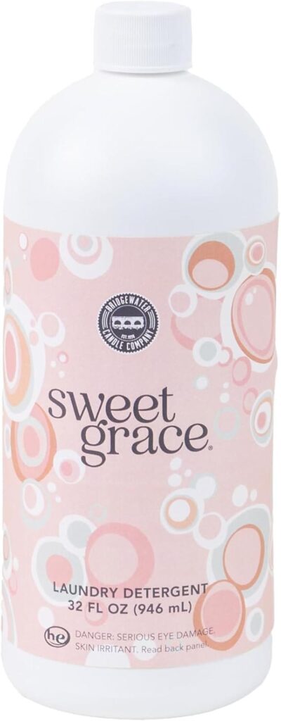 Sweet Grace 32 oz Laundry Detergent – Highly Scented Luxury Laundry Experience