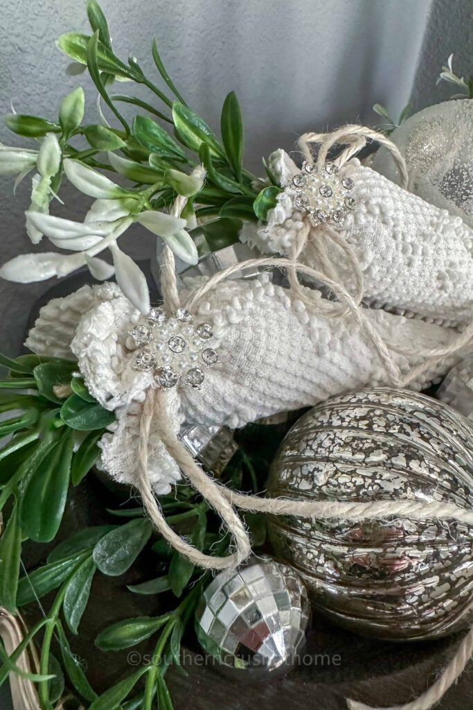close up of fabric carrots