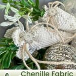 DIY Chenille Fabric Carrots PIN