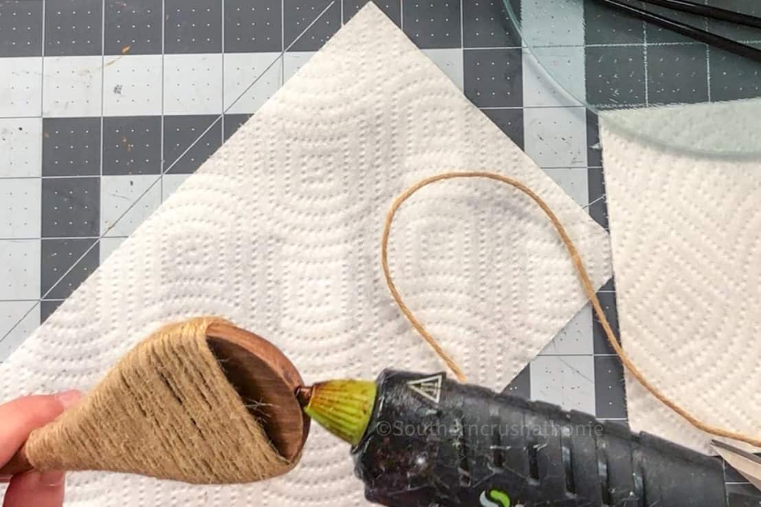 gluing twine