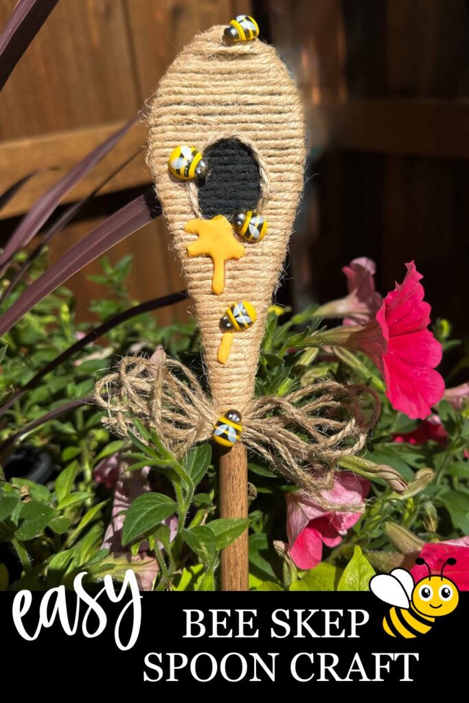 Bee Skep Spoon DIY PIN